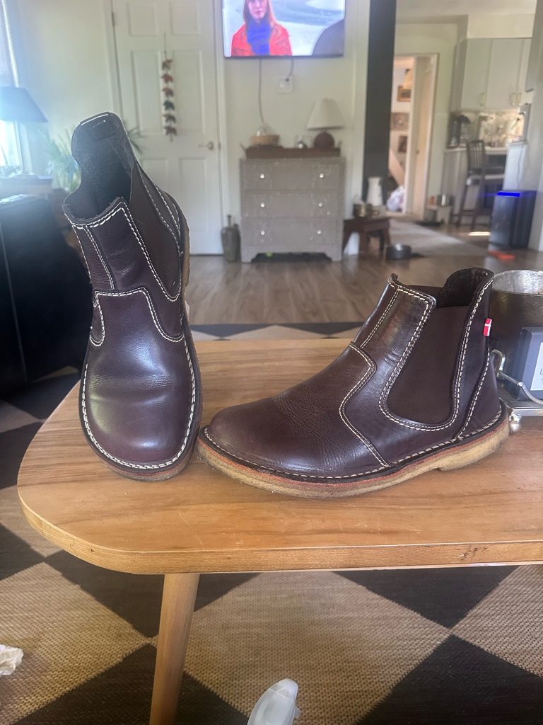 Danish Duckfeet Roskilde Boots Size 44 Us 11 Leather Used Like New — image 3 of 8